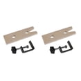 thumbnail image 2 of Maytalsory Bench Pin Clamp V Shape Slot Jewelers Jewelry Block Clip Making Workbench Style A 2Set, 2 of 6