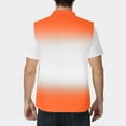 thumbnail image 4 of Womens Sports Zip-Up Vest Mens Athletic Hiking Lightweight Sleeveless Jackets Running Travel Adult Coats Orange, 3XL, 4 of 5