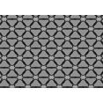 thumbnail image 1 of Ahgly Company Machine Washable Indoor Rectangle Transitional Black Area Rugs, 6' x 9', 1 of 7