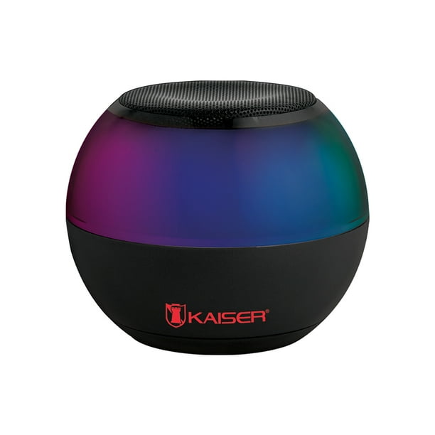 Bocina recargable 2' Kaiser 5 W RMS con efectos de iluminación