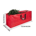 thumbnail image 3 of Sacs de Rangement pour Sapins de Noël Sacs de Rangement pour Sapins de Noël Imperméables et Résistants aux Insectes Sacs de Rangement pour la Poussière de Noël, 3 of 3