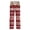 A-Brick Red, variant on Men's Christmas Pajama Pants - Funny 3D Printed Novelty Trousers With Optical Illusion Design, Adult Gag Gift For White Elephant And Holiday Party