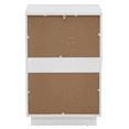 thumbnail image 6 of Tcbosik 2-Drawer Nightstand, 15.7" Modern Bedside Table, End Table with Storage Shelf for Living Room, Bedroom, White, 6 of 10