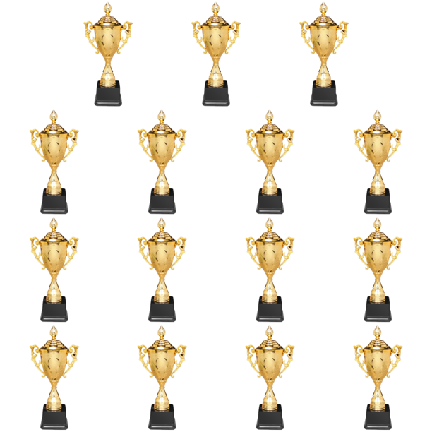 Trofeo Plástico Dorado Con Tapa Copa Dorada 8 5 Pulgadas Deportivo para Carreras Juegos