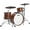 Tennessee Whiskey, variant on Ludwig Classic Oak 3-Piece Pro Beat Shell Pack With 24" Bass Drum Tennessee Whiskey