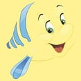 thumbnail image 2 of Men's The Little Mermaid Large Flounder Graphic T-Shirt, 2 of 4