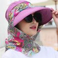 thumbnail image 1 of 1PC Femmes Foldable Anti-Uv Chapeau de Protection du Visage Chapeaux Large Grand Bord Été, 1 of 6