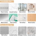 thumbnail image 6 of 2 rolls 2 styles PVC Plastic Edge Banding Adhesive Veneer Edge Trim for DIY Floor Table Cabinet Furniture Decorative Trim golden 5~10x0.2mm 50m/roll 1 roll/style, 6 of 6