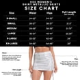 thumbnail image 3 of HDE Women's Shiny Metallic Drawstring Bodycon Mini Skirt Red - XXL, 3 of 6