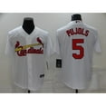 thumbnail image 1 of St. Louis Cardinals Baseball League 5# Pujols-White Brand New Player Name Classic Commemorative Star Collection Embroidered Version Jersey-M, 1 of 2