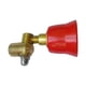 thumbnail image 2 of Boquilla de pulverización de latón perfecl Adaptador de alta presión, 2 of 8