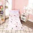 thumbnail image 6 of Everyday Kids 4 Piece Ballerina Toddler Bedding Set, 6 of 13