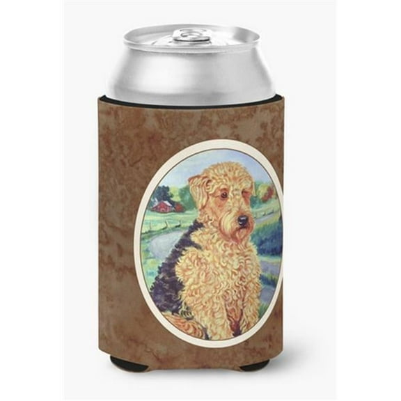 Airedale Terrier Can or Bottle Hugger, 0.25 x 4 x 5.5 in.