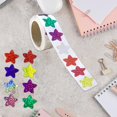 thumbnail image 3 of 500x Star Stickers Card Making for Boutiques Holiday Greeting Card Gift, 3 of 4