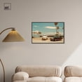 thumbnail image 2 of Art Remedy Retro Photography Canvas, 30" x 20", Black Frame, Sky Meets the Road, 2 of 7