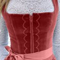 thumbnail image 6 of Women's Traditional Bavarian Dirndl Dress Oktoberfest Cosplay for Themed Parties, 6 of 7