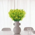 thumbnail image 4 of 8PCS Artificial Flowers Outdoor UV Resistant No Fade Lavender Fake Flowers, Faux Plastic Shrubs Greenery for Hanging Plants Garden Porch Window Box Home Wedding Décor, 4 of 7