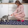 thumbnail image 3 of Dark Blue Unicorn Moon Pattern Kitchen Rugs Sets Of 2,Anti Fatigue Kitchen Mat Rugs Non Slip Washable,Decorative Kitchen Floor Mats for Kitchen,Sink,Laundry,17"X30"+17"X47", 3 of 7