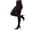 Naturel, variant on Microfiber Opaque Plus Size Curvy Control Top Tights - Womens - Female, 7X, Dark Chocolate