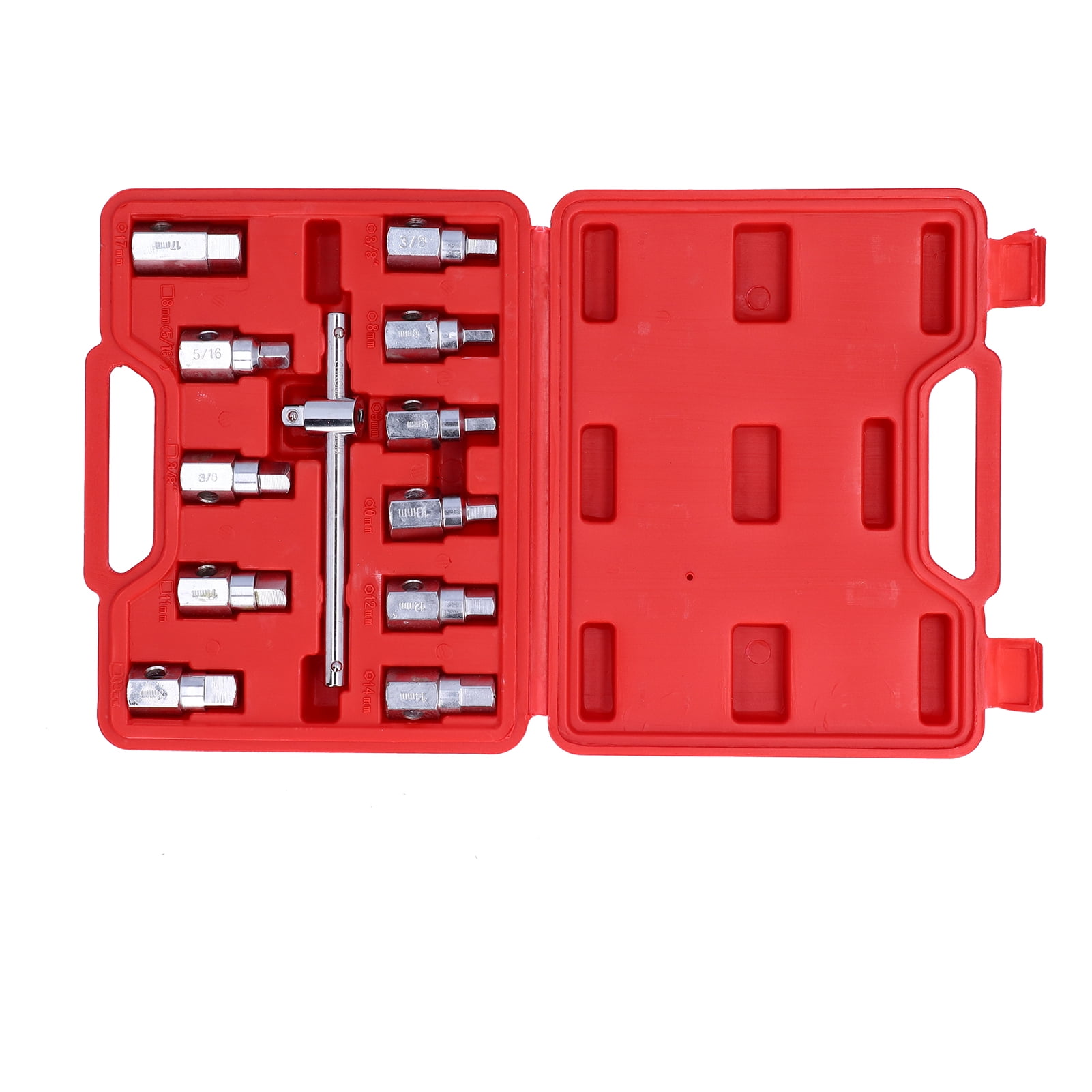 Drain Plug Wrench, Upgrade Pipe Plug Socket Set High Strength Steel For