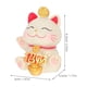 thumbnail image 2 of unbranded De Maneki Neko De Resina Multicolor Con Movimiento Para Hogar Y Oficina, 2 of 8