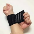 thumbnail image 7 of dianhelloya New Elastic Wrist Ankle Elbow Knee Brace Gym Sport Bandage Guard Support Black, 7 of 7