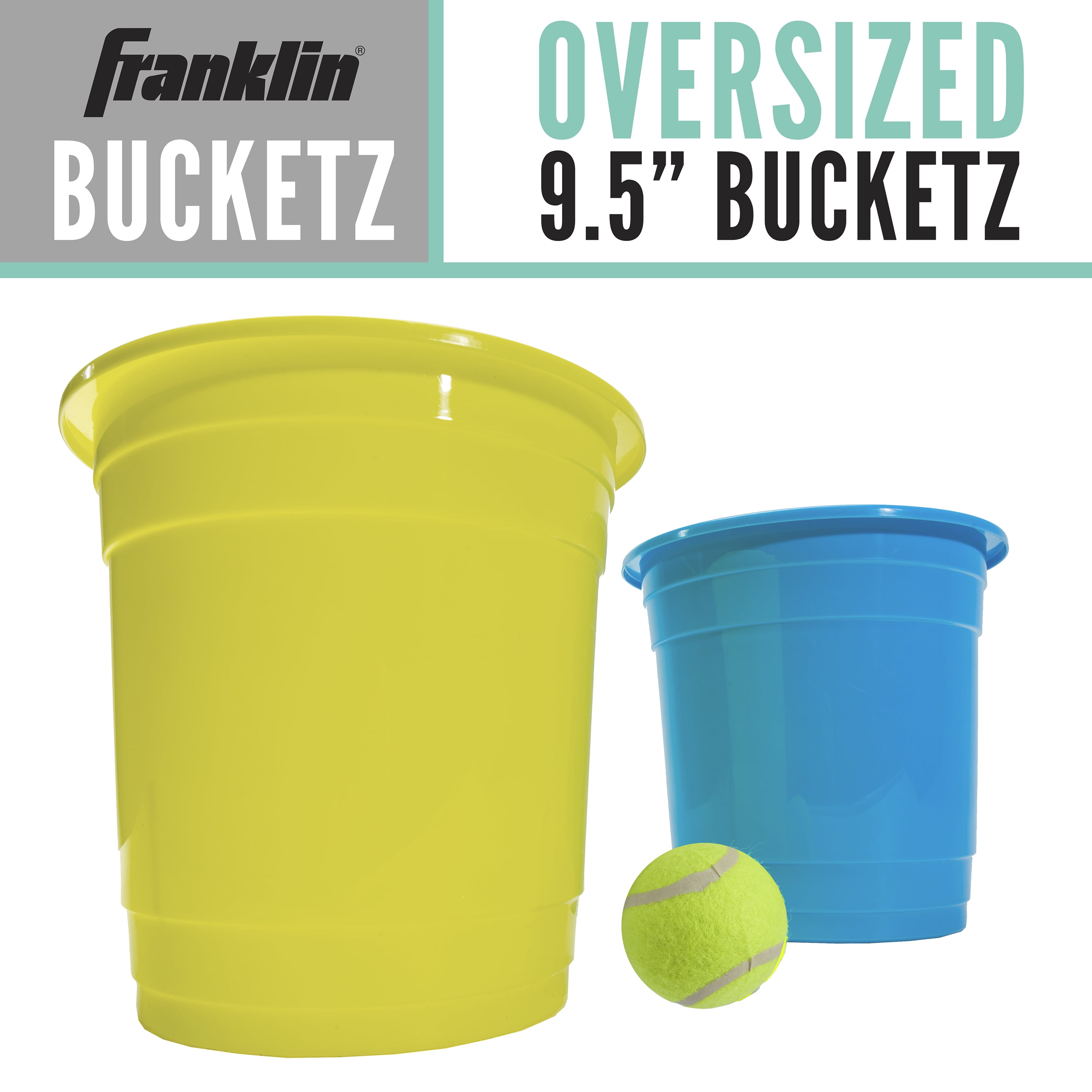 Franklin Sports Battle Buckets Pong Game - Fast Paced Four Player Ping Pong  Game - Fun for Kids and Families - It'S a Game of Skill, Strategy, Change  and Its addictive! 