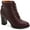 Wine Sm, variant on Style & Co. Womens Lucillee  Faux Leather Ankle Ankle Boots