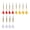 Style5, variant on BESTSKY 12Pcs Darts,Stable Flight Darts Metal Tip,Family Fun Dart Flights,Mixed Colors