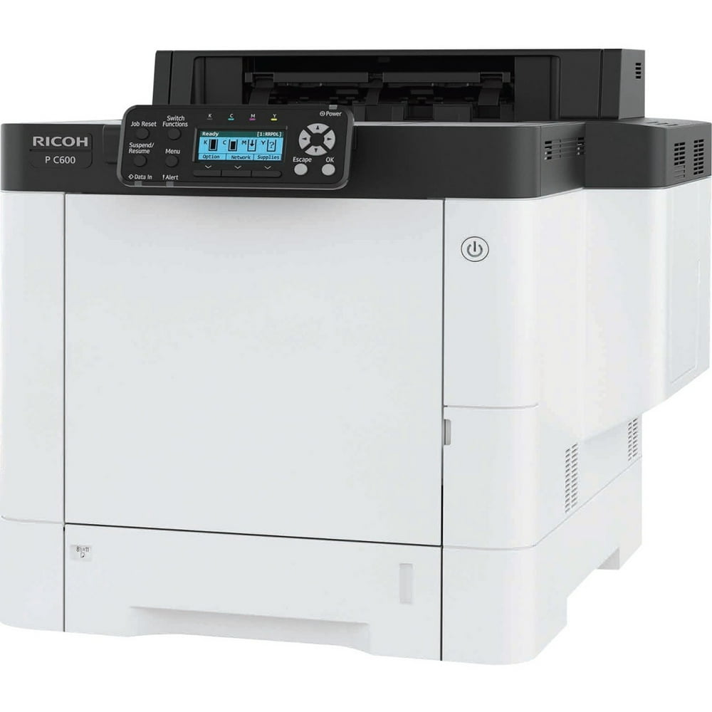 Ricoh P C600 Floor Standing Laser Printer, Monochrome