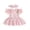 Pink, variant on Liacowi Baby Girls Easter 3Pcs Clothes Set Short Sleeve Romper Flower Bunny Print Suspender Dress Headband 3M 6M 12M 18M Newborn Girl Summer Casual Dress