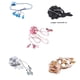 thumbnail image 2 of Jumpingount 2 piezas mujeres vestido cintura cuerda niñas portátil reutilizable lavable flor cinturón diseño Simple auto corbata decoración Accesorios de disfraces Gris, 2 of 6