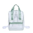 thumbnail image 2 of LEEYNEER 2024 Clear Backpack Heavy Duty PVC Transparent Backpack Large School Book Bag Gift Bags, 2 of 5