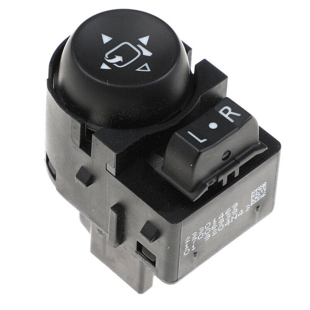 Nuevo interruptor de botón de control negro de espejo eléctrico compatible con Opel 23301469