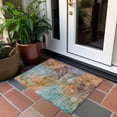 thumbnail image 6 of Addison Rugs Chantille Indoor/Outdoor Transitional Modern Coral Washable Rectangle Rug, 1'8" x 2'6", 6 of 6