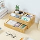 thumbnail image 5 of Organizador de maquillaje GOBAM Bamboo con cajón para baño y tocador, 5 of 7