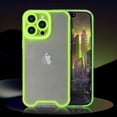thumbnail image 4 of Compatible with iPhone 14 Pro Max Case Clear Luminous Case Glow in The Dark Noctilucent Luminous Space Nebula Slim Fit Cover Protective Anti Scratch Cases Thin Translucent Protective Case Green, 4 of 7