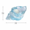 thumbnail image 2 of Sensory Squeeze Toys Conch Shape Ocean Themed Relaxation Squeeze for Student Adults Cute Blue Desk Decor Gift for Birthday Valentines Small Office Shelf Decor, 2 of 5