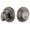 Antique Pewter, variant on Grandeur 815554 Georgetown Solid Brass Rose Keyed Entry Single Cylinder Deadbolt - Brass