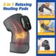 thumbnail image 5 of Rodillera inalámbrica para masaje de hombro con calor, envoltura de rodillera calentada 3 en 1 para codo y hombro, almohadilla calefactora de rodilla con vibración, 5 of 5