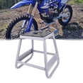 thumbnail image 1 of Motorcycle Box Stand, Detachable Heavy Duty Strong Load Bearing Portable Dirt Bike Stand Non Slip Surface  Replacement for CRF230 for Maintenance, 1 of 7