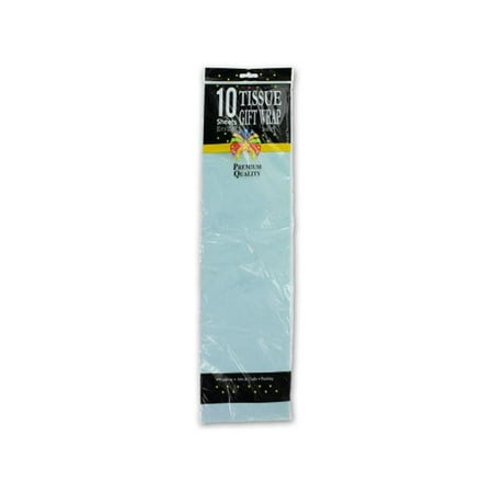 - 10 piece gift tissue assorted colors - Pack of 24