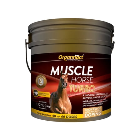 Organnact MUSCLE HORSE TURBO to increases muscle mass and general performance naturally 13.22lb