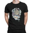thumbnail image 1 of Camiseta de algodón puro de anime de terror Mieruko Chan, novedosa camiseta de manga corta con cuello redondo, camisetas para hombre de Miko Yotsuya y Little Bear, 1 of 7