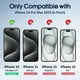 thumbnail image 2 of Protector de pantalla Ambison Matte Glass para iPhone 15 Pro Max, 2 of 8