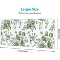 thumbnail image 5 of XL Mouse pad,Green Desk mat,Green Mouse pad,Green Desk Accessories,Botanical Decor,Floral Mouse pad,Olive Green Mouse Pad,Green Office Supplies,31.5 * 11.8 Inches, 5 of 6