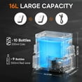 thumbnail image 2 of Litheli 16L Backpack Refrigerator, Portable Electric Fridge Freezer Compressor Cooler for Fast Cooling Down to -4°F with Ergonomic Backpack Design for Camping, Road Trips, RV, Boat, Beach, 2 of 9