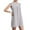 A01_Gray, variant on Yghzkop Womens Summer Cotton Linen dress Solid Color Round Neck Midi Dress Blend Sleeveless Loose Fit Beach Sundress Casual Pocket Dress