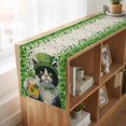 thumbnail image 6 of Table Runners 72 Inches Long Dress Scarves, St. Patrick's Day Farmhouse Kitchen Table Runner, Coffee Tablerunners, Vintage Cute Cat Beer Green Clovers 14x72 Inch, 6 of 9