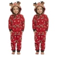 thumbnail image 3 of Monos a juego para toda la familia de Navidad 2024, pijamas a juego para adultos, niños y bebés, trajes a juego para toda la familia, aspecto familiar con ciervos navideños, 3 of 4